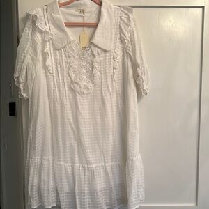 JODIFL Classic White Blouse
